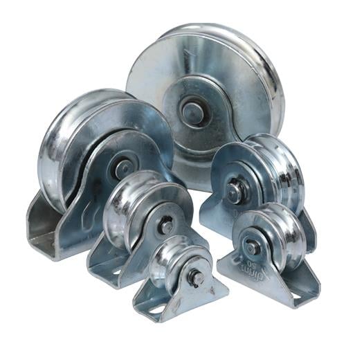 Kapı AksamlarıDirim Makara Kepli Metal 40mm KM039