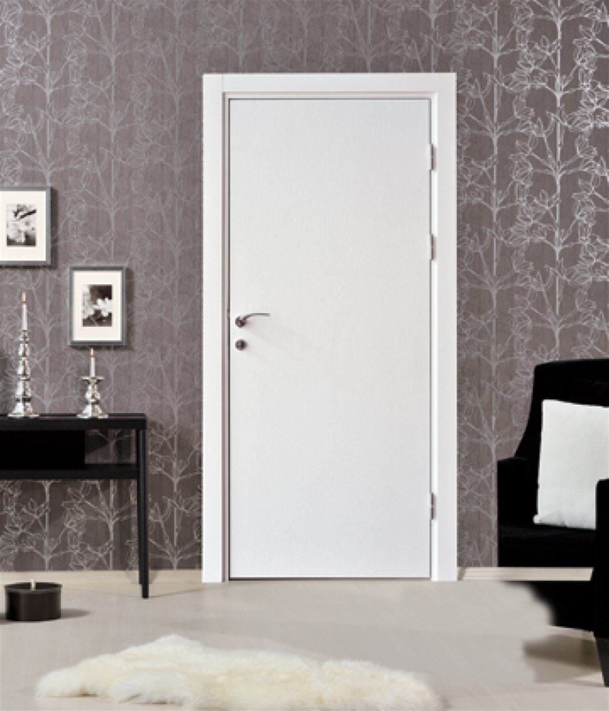 Kapı MalzemeleriYıldız Entegre Kapı Paneli Amanos Düz (1 çift fiyatı)