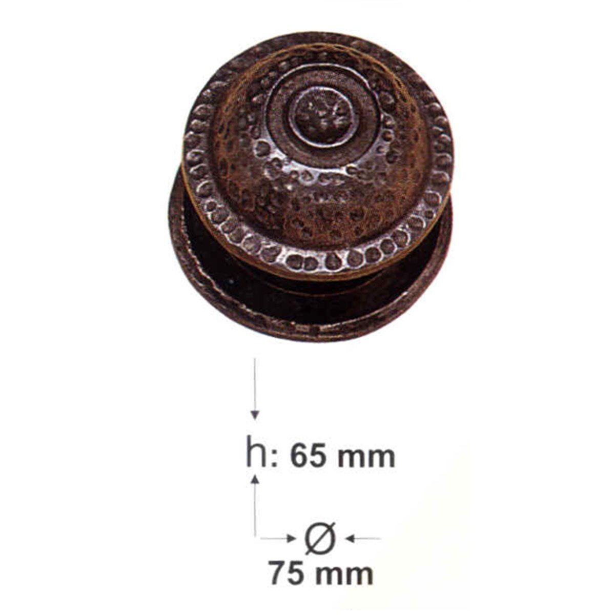 Kapı ve AksesuarYılmaz Bronz Tokmak Kapı Oksit