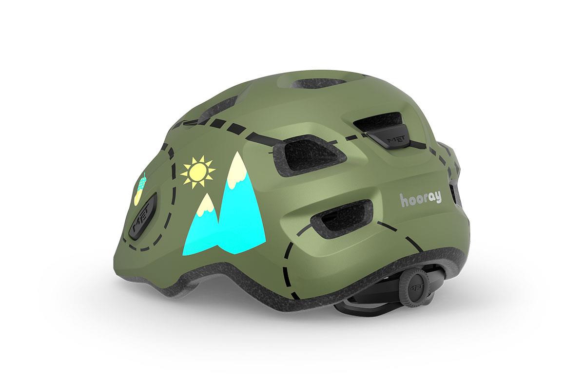 KaskMET Kask Hooray Orman Yeşili | Mat