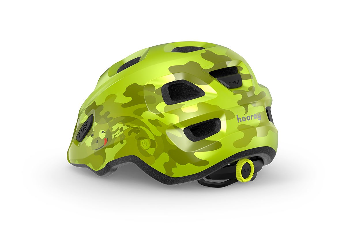 KaskMET Kask Hooray Sarı Chamaleon Parlak
