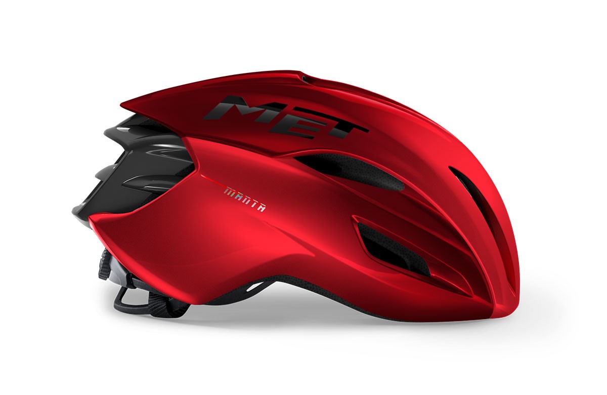 KaskMET Kask Manta Mips Kırmızı Metalik | Parlak