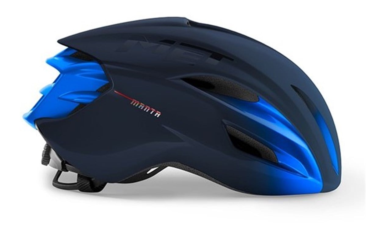 KaskMET Kask Manta Mips Mavi Metalik | Mat Parlak
