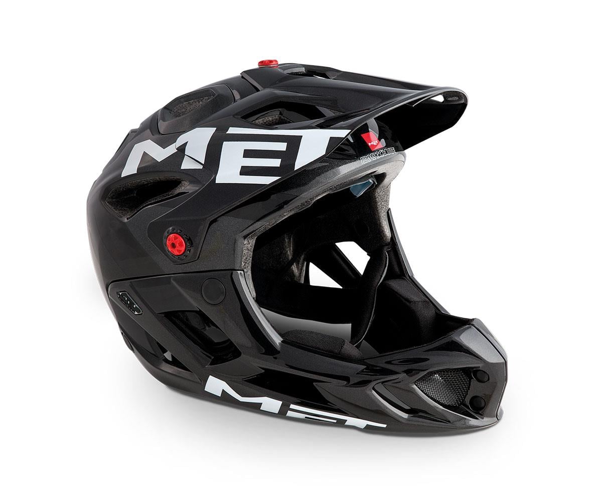 KaskMET Kask Parachute Antrasit Siyah/Parlak