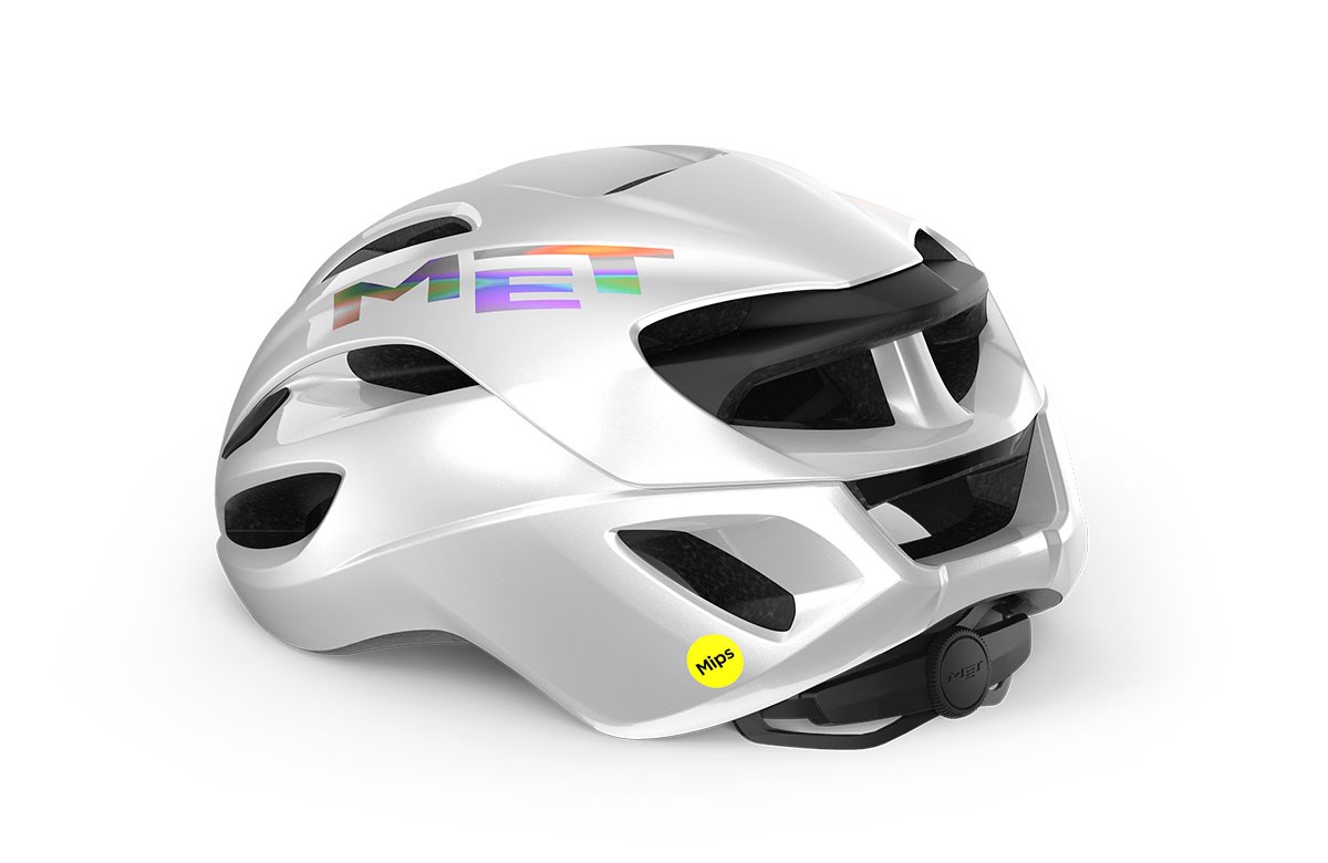 KaskMET Kask Rivale Mips Beyaz Holografik Parlak