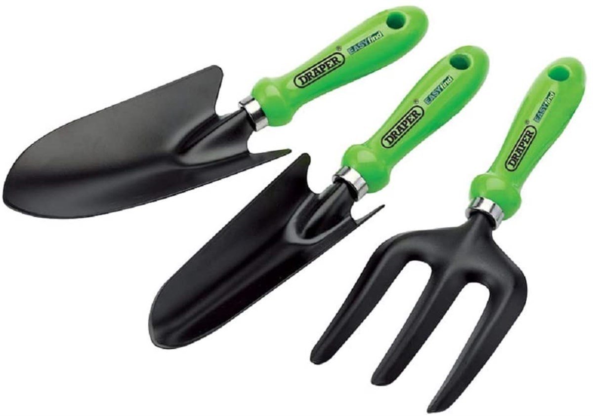 Kazma/Kürek/BelDraper El Çatal Ve Kürek Seti 3 Parca 125MM