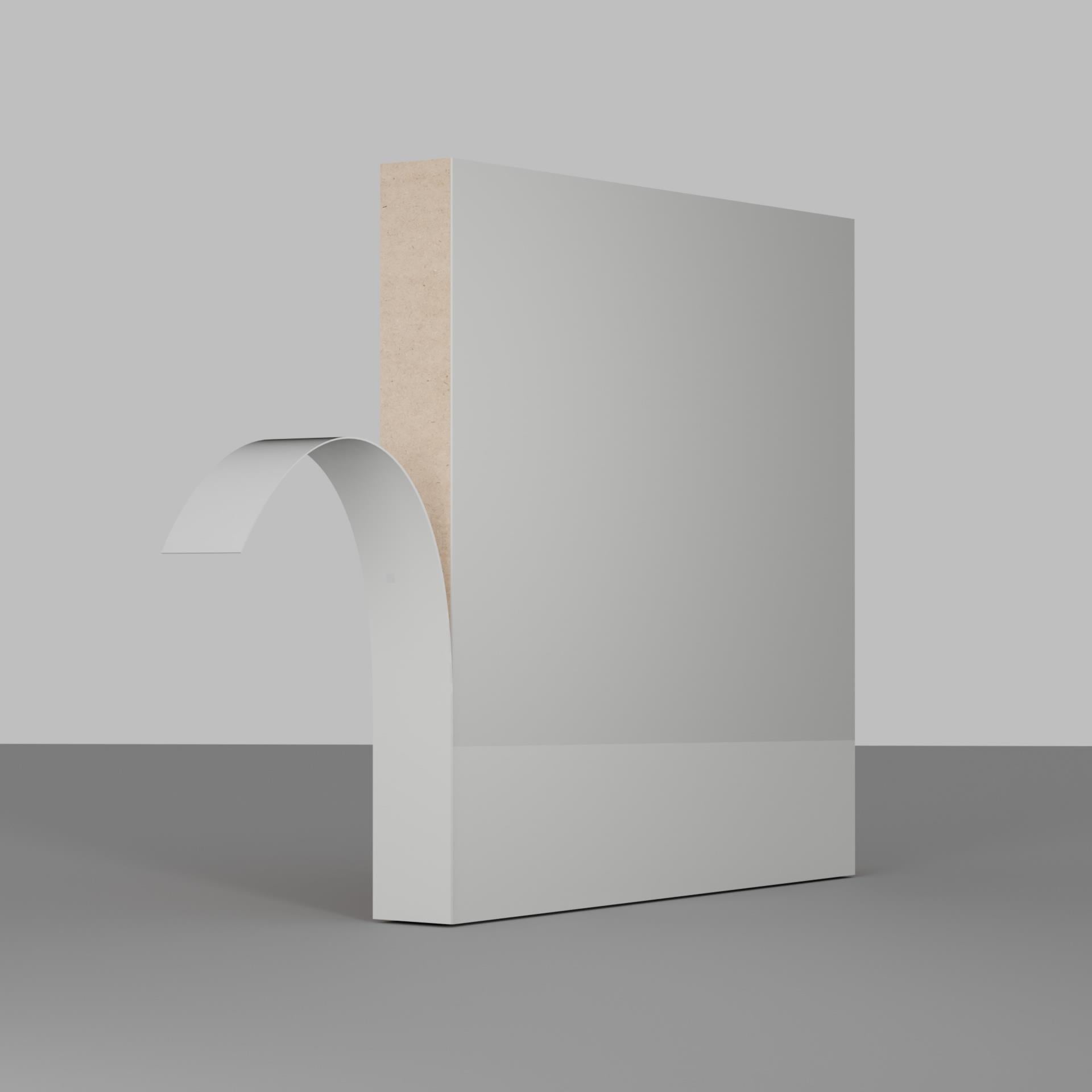 Kenar BantlarıPVC Kenar Bandı Highgloss 0.80X22MM Buz Gri (1MT fiyatı)