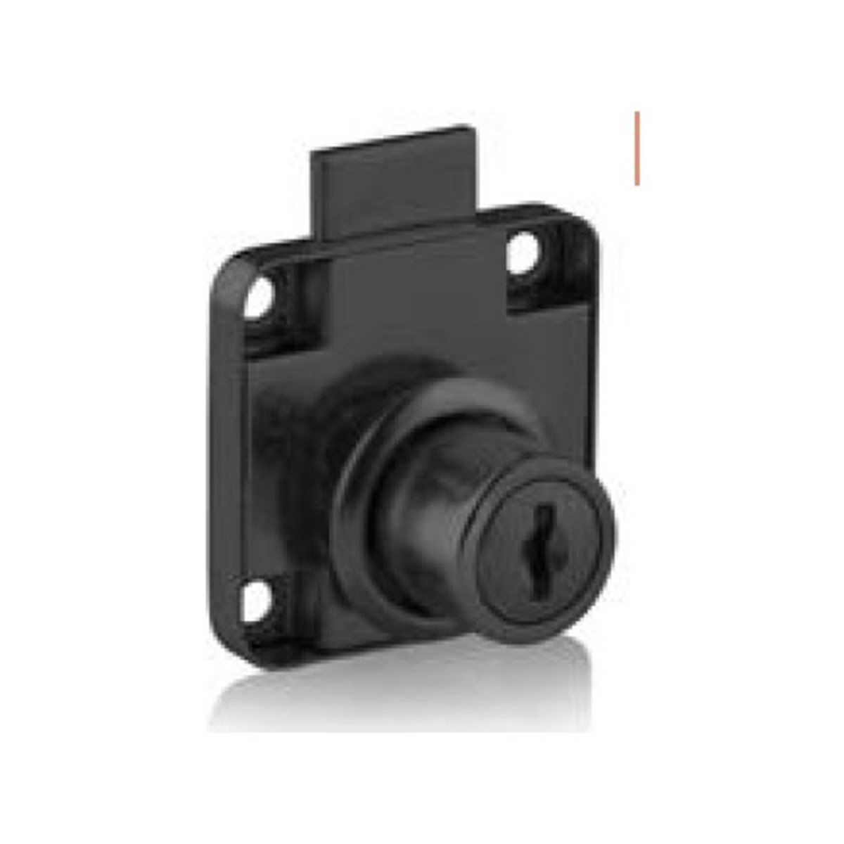 KilitlerCanex Çekmece Kilidi Kare 22MM Siyah