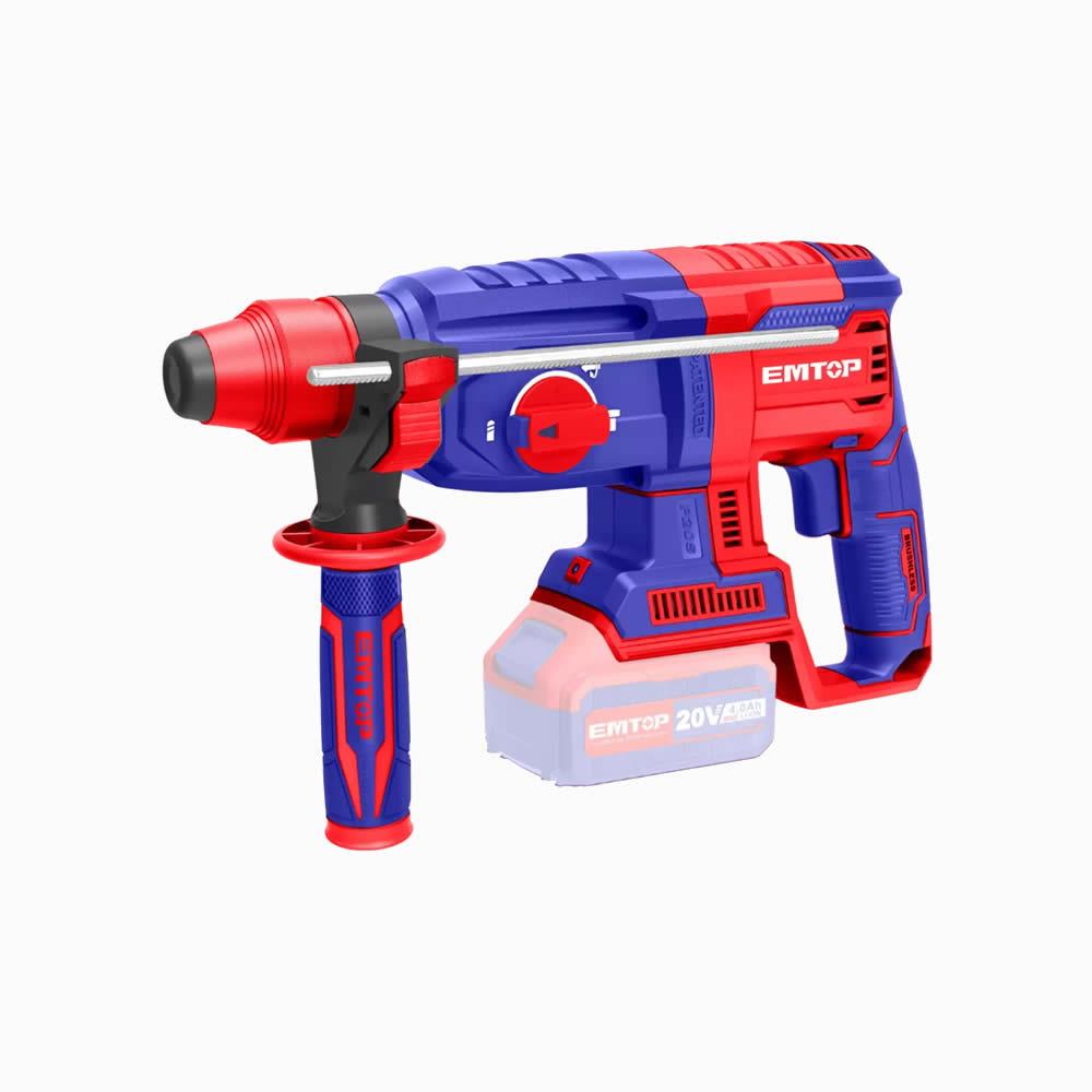 Kırıcı/DeliciEmtop Akülü Matkap Kırıcı/Delici 20V SDS-MAX 26MM (Sadece Alet)