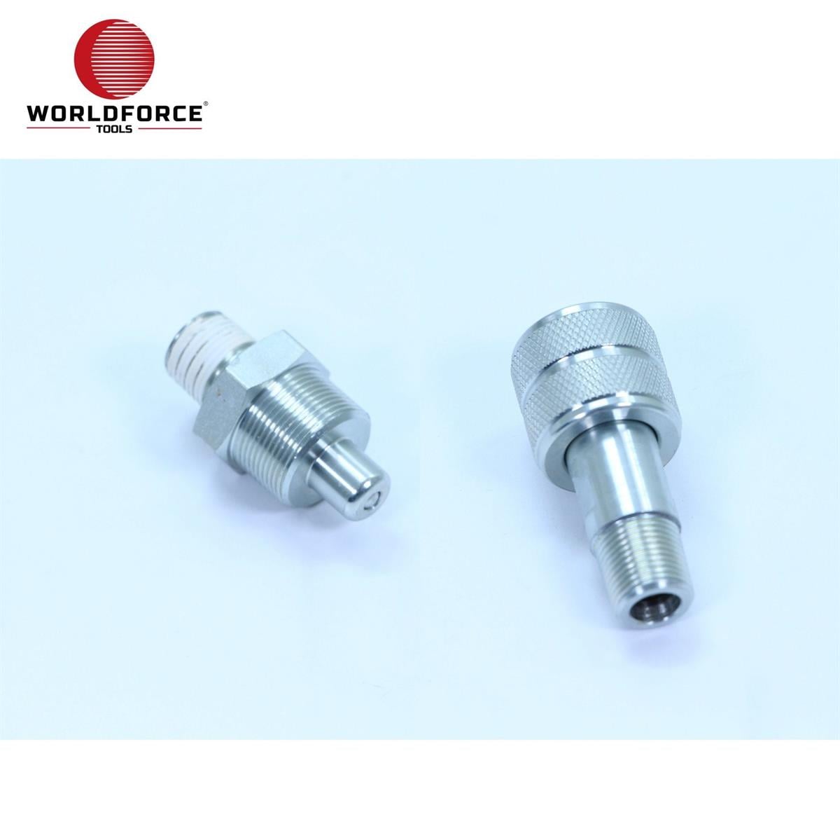 Kompresör AksesuarlarıWorld Force Otomatik Bağlantı Rekoru(F & M) 700 Bar R2 3/8''