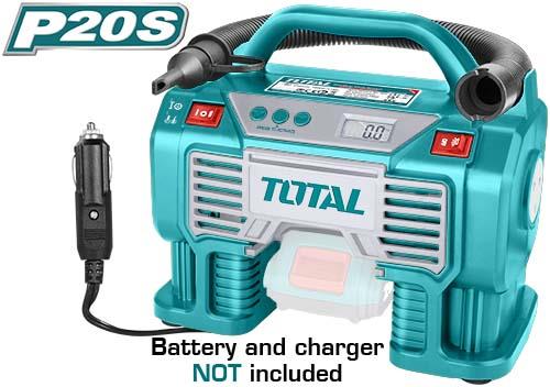 KompresörlerTotal Hava Komprosoru Otomatik Dc12V- 10A- 10 Bar
