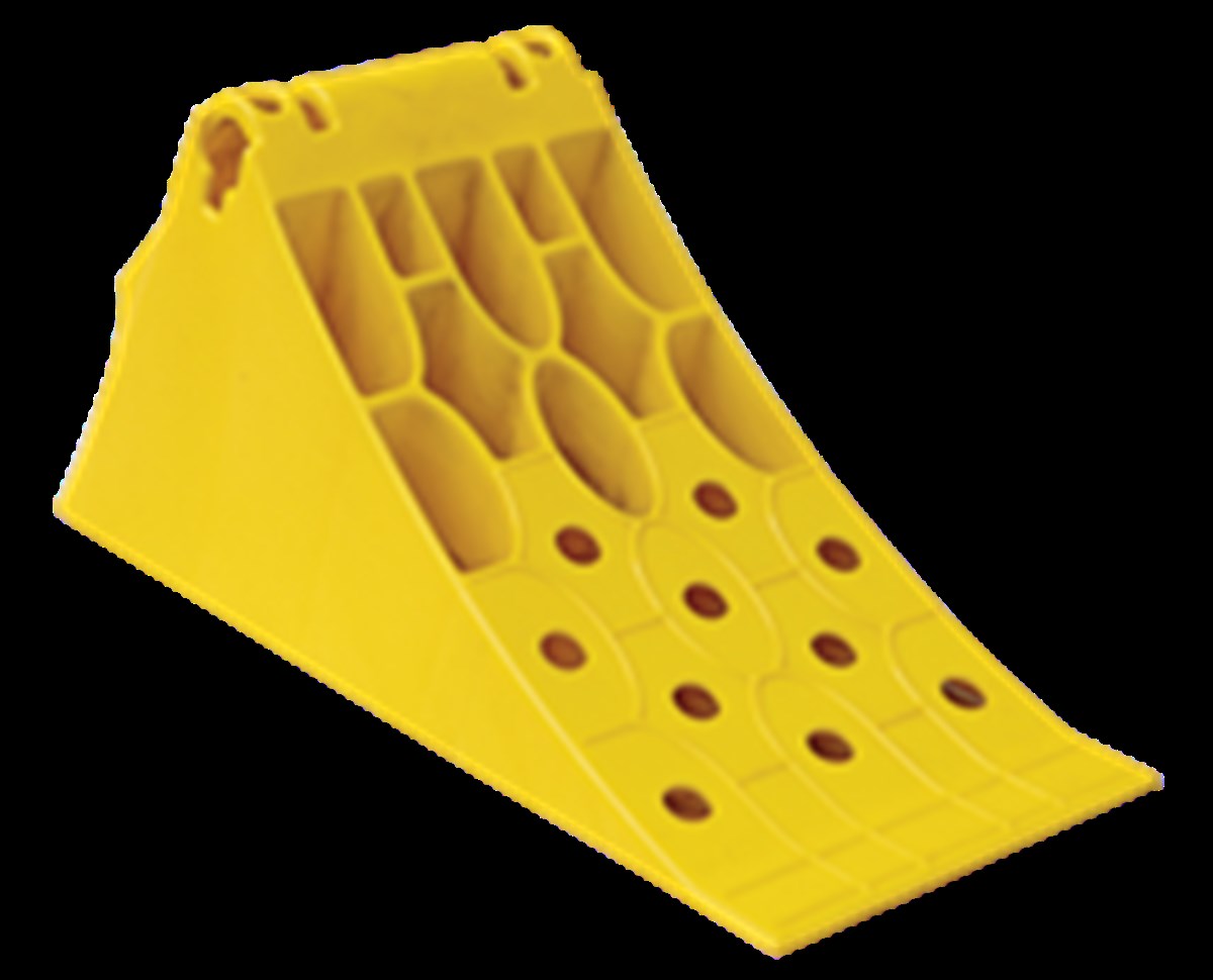 KrikolarÇayırova Tekerlek Takozu (Plastik) Orta Sarı