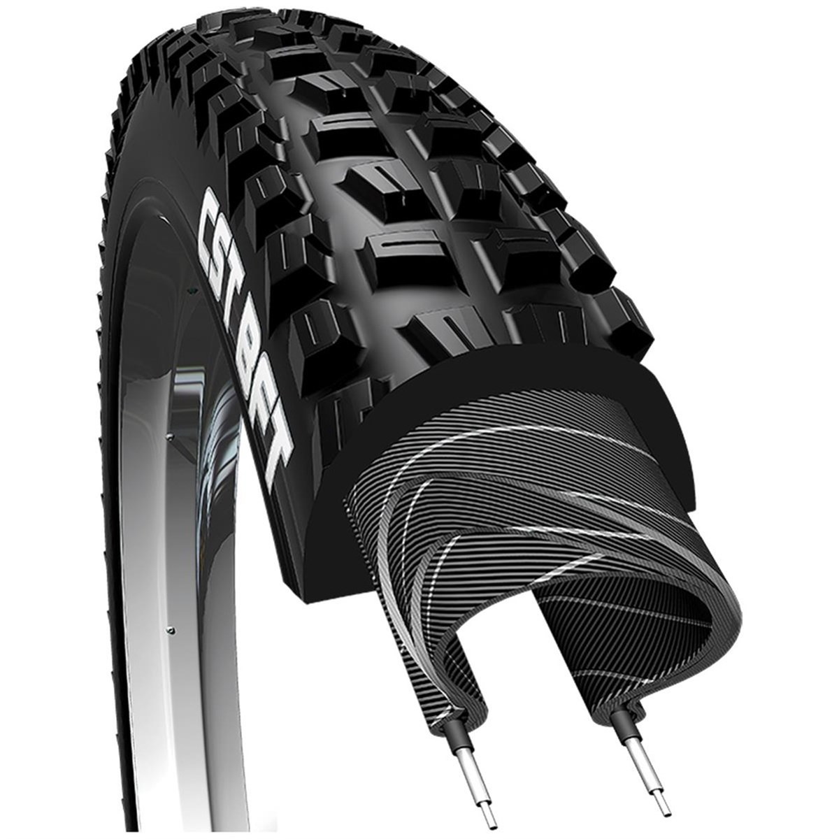 LastiklerCST Lastik Dış Fatbike 26X40 SIYAH