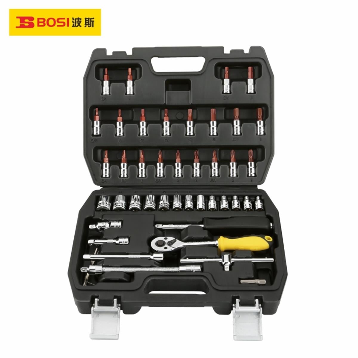 Lokma Anahtar 6 KöşeBosi Lokma Takımı 1/4'' 6 Köşe 46 Parça
