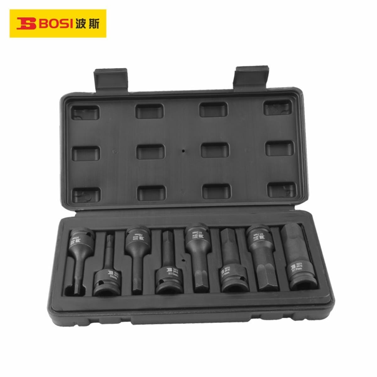 Lokma Anahtar 6 KöşeBosi Lokma Takımı 6 Köşe Bits 1/2'' 8 Parça
