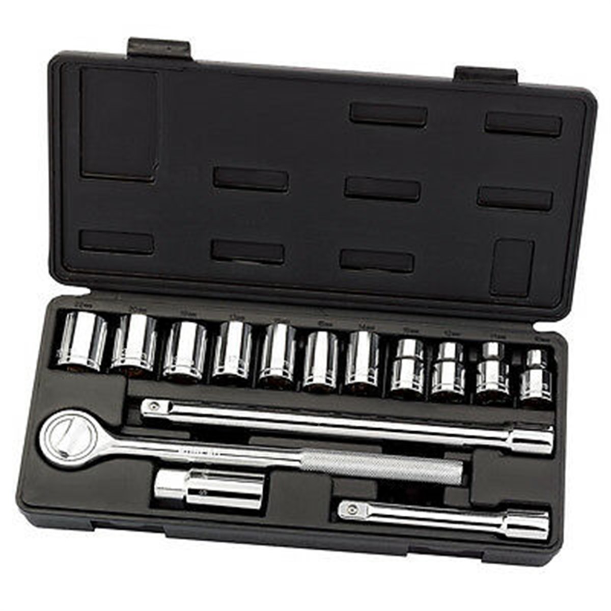 Lokma Anahtar 6 KöşeDraper Lokma Seti 6 Köşe 15 Parça 1/2''
