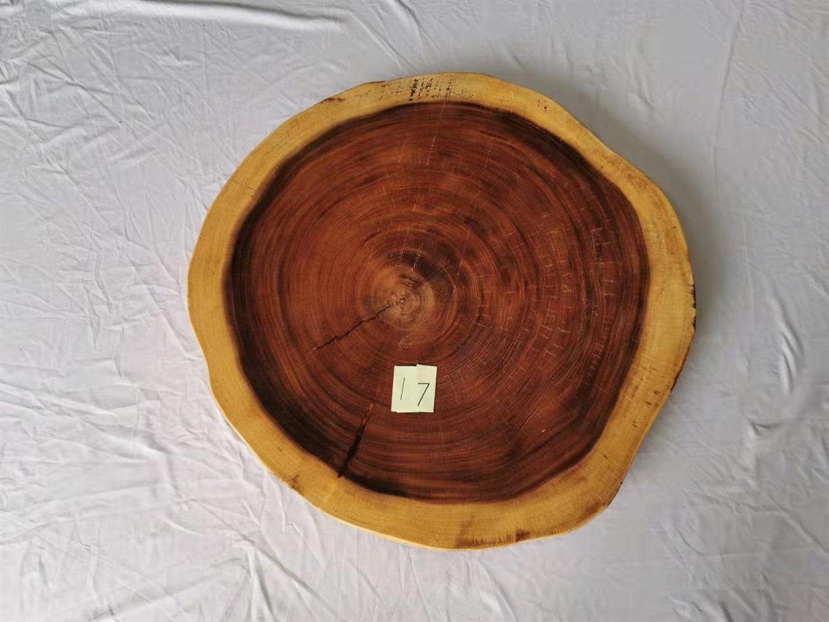 Masa TablalarıDoğal Ahşap Masa Tablası Yuvarlak