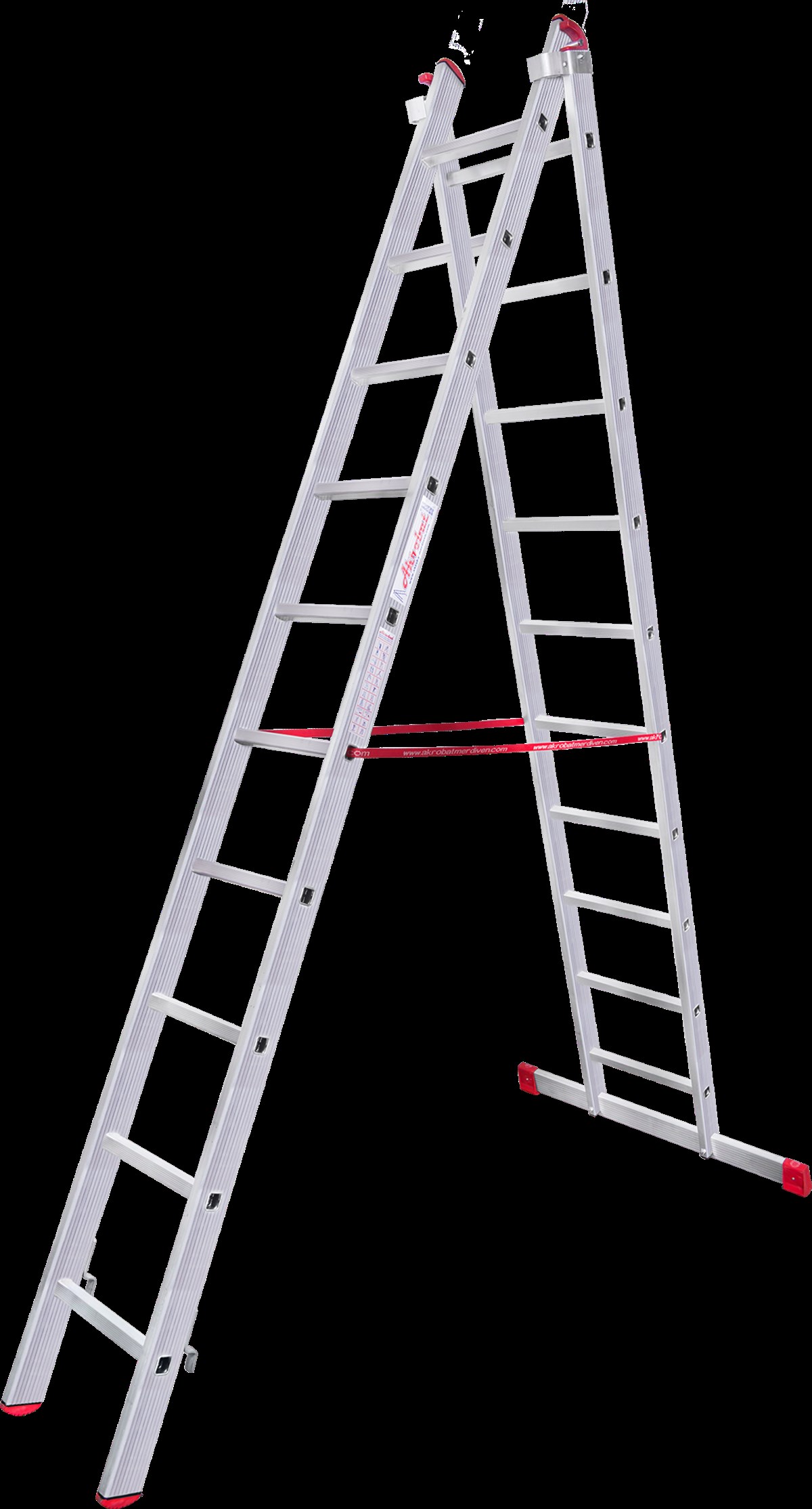 MerdivenlerAkrobat Merdiven İki Parçalı Çok Amaçlı