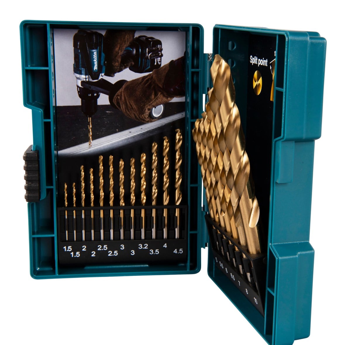 Metal DelmeMakita Maklok Uç Metal Delici Set (19AD/PK)