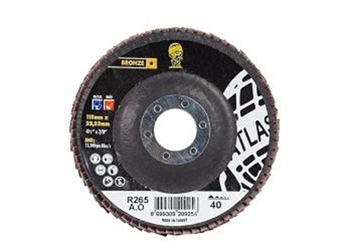 Metal Taşlama/KesmeAtlas Flap Disk 125X22
