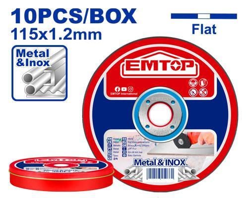Metal Taşlama/KesmeEmtop Demir Kesici Inox