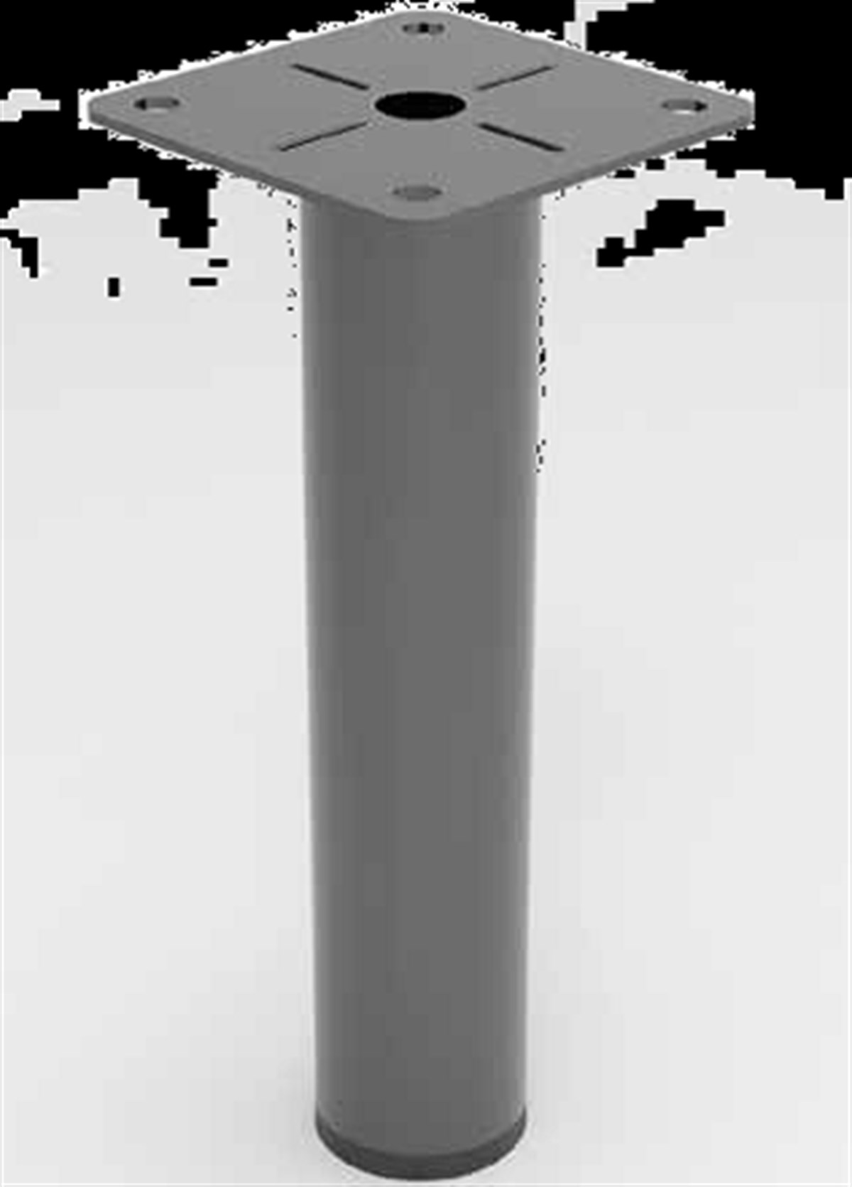 Mobilya AksamlarıSehpa Ayağı Antrasit Gri