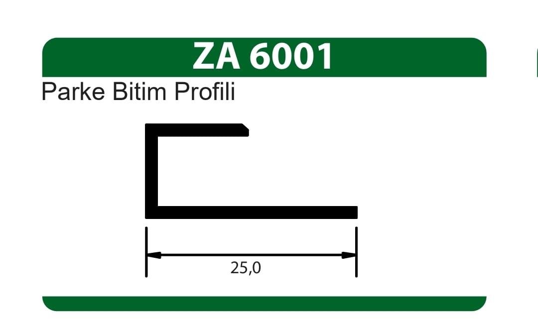 Mobilya GurubuÜstün Parke Bitim Profili  2.70 Metre Mat Krom