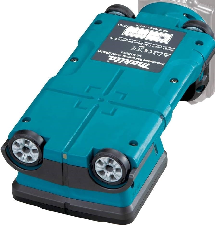 Ölçüm AletleriMakita Akülü Duvar Tarayıcı (Metal/Ahşap/Kablo/Plastik) 18V (Sadece Alet)
