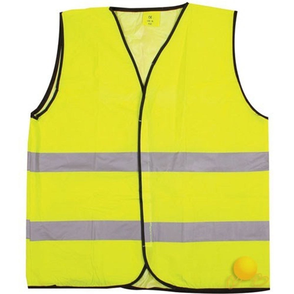 ÖnlüklerAhter Yelek 2 Şerit Fosforlu Sarı