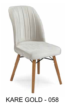 SandalyeKare Gold Sandalye