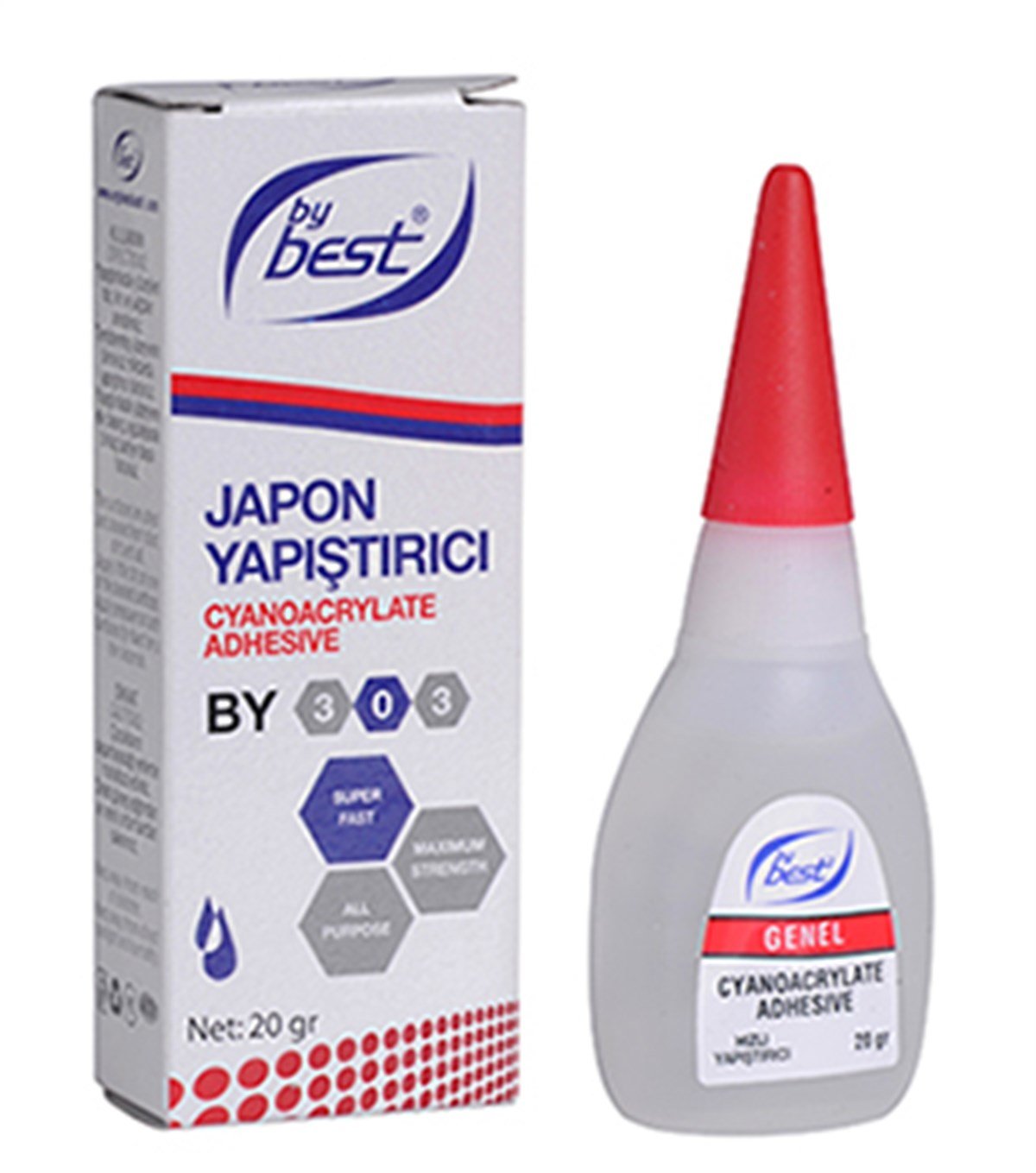 Sıvı YapıştırıcılarBybest Yapıştırıcı Japon Genel 20 GR