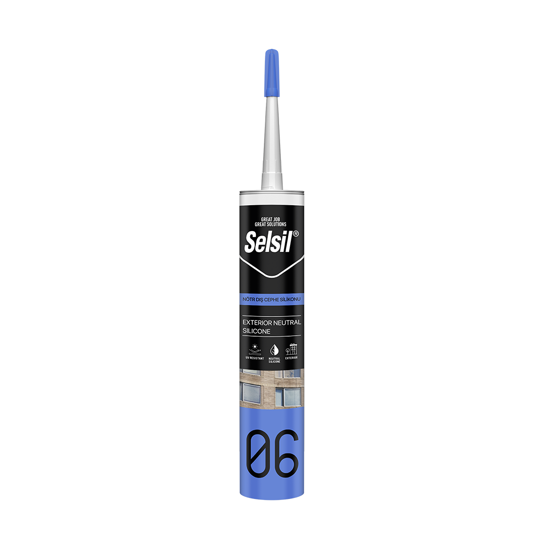 Sıvı YapıştırıcılarSilikon Nötr Dış Çephe 300 ML
