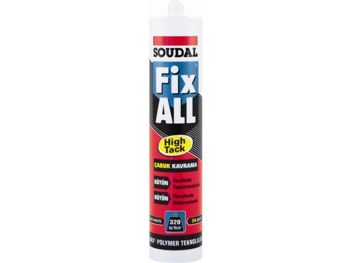 Sıvı YapıştırıcılarSoudal Yapıştırıcı Sıvı Civi High Tack Beyaz 290ML