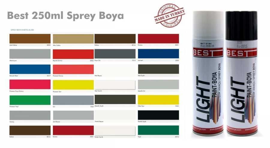 Sprey BoyalarBest Sprey Boya 250 ML