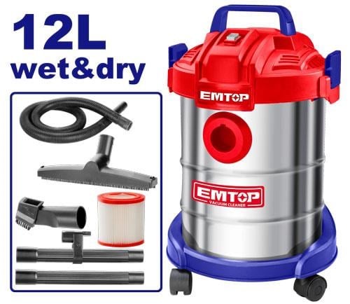 SüpürgelerEmtop Islak-Kuru Süpürge 12 L 800W
