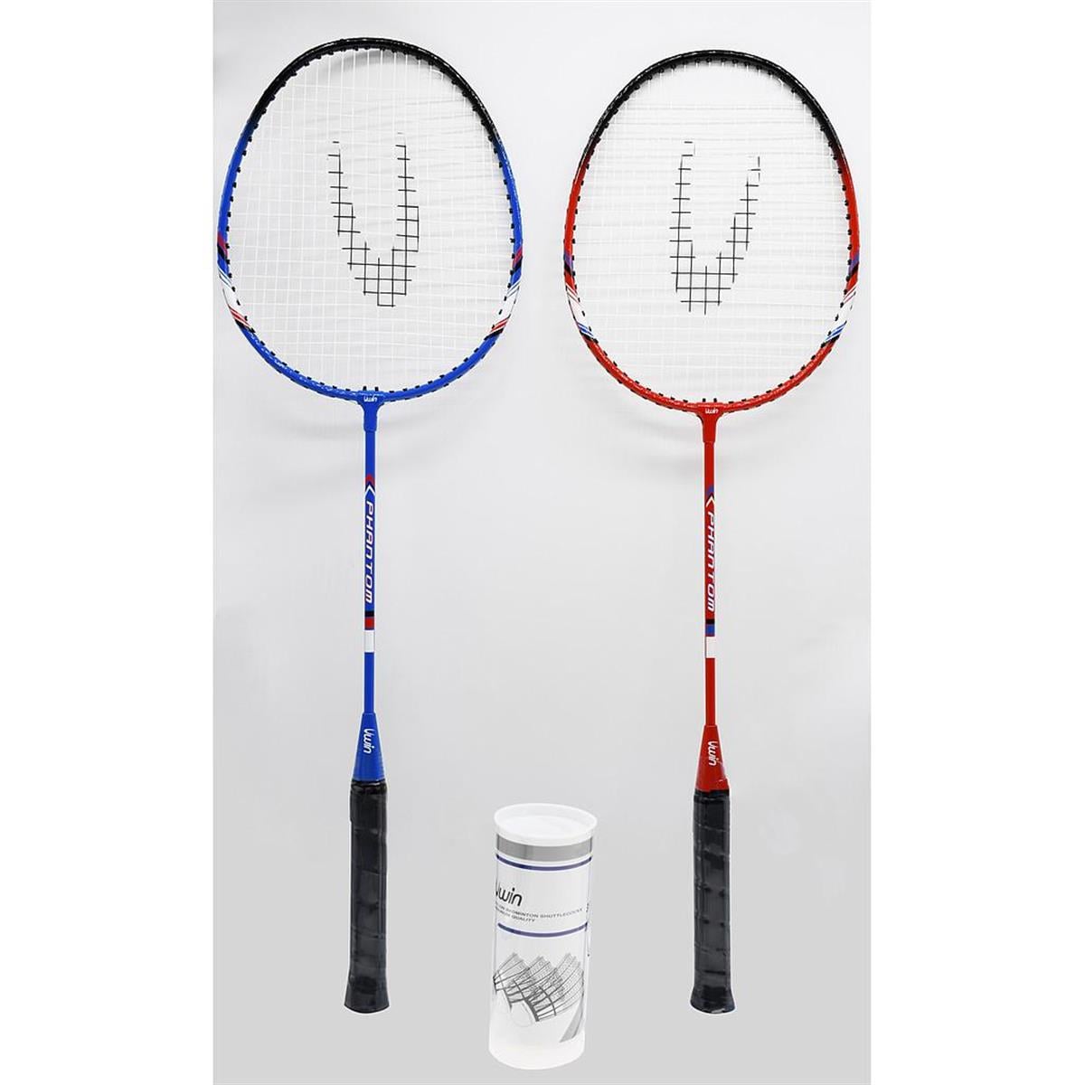 TenisBadminton Raket Seti Phantom 2 kişilik