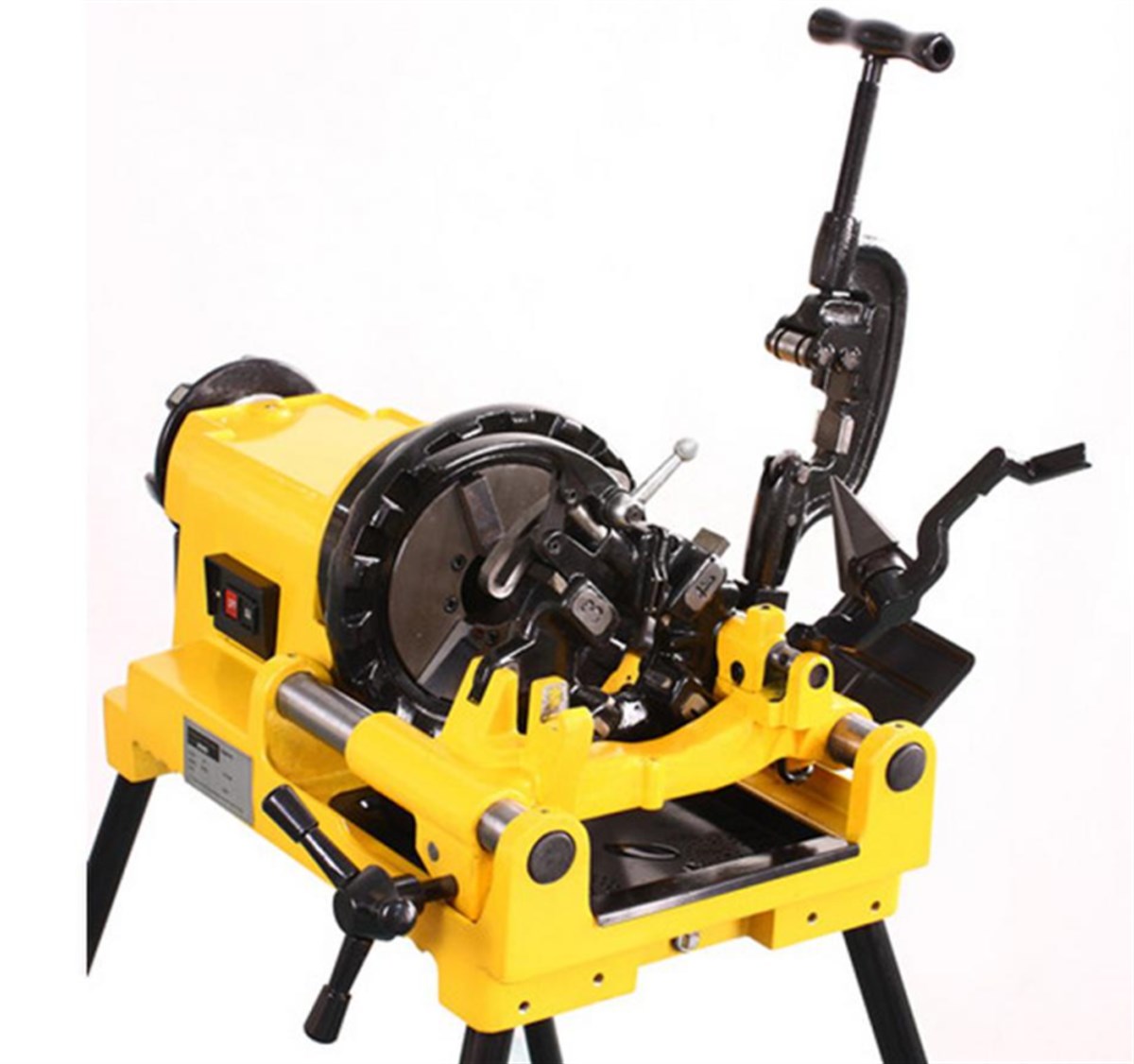 Tesisat AletleriMax Baso Açma Makinesi Ayaklı Elektrikli 1/2''X2''