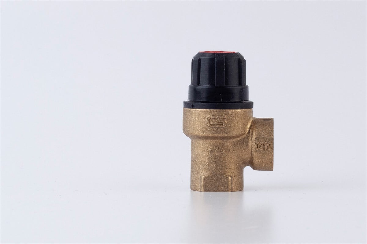 Tesisat MalzemeleriCase Emniyet Ventili Dış Dişli 6 Bar