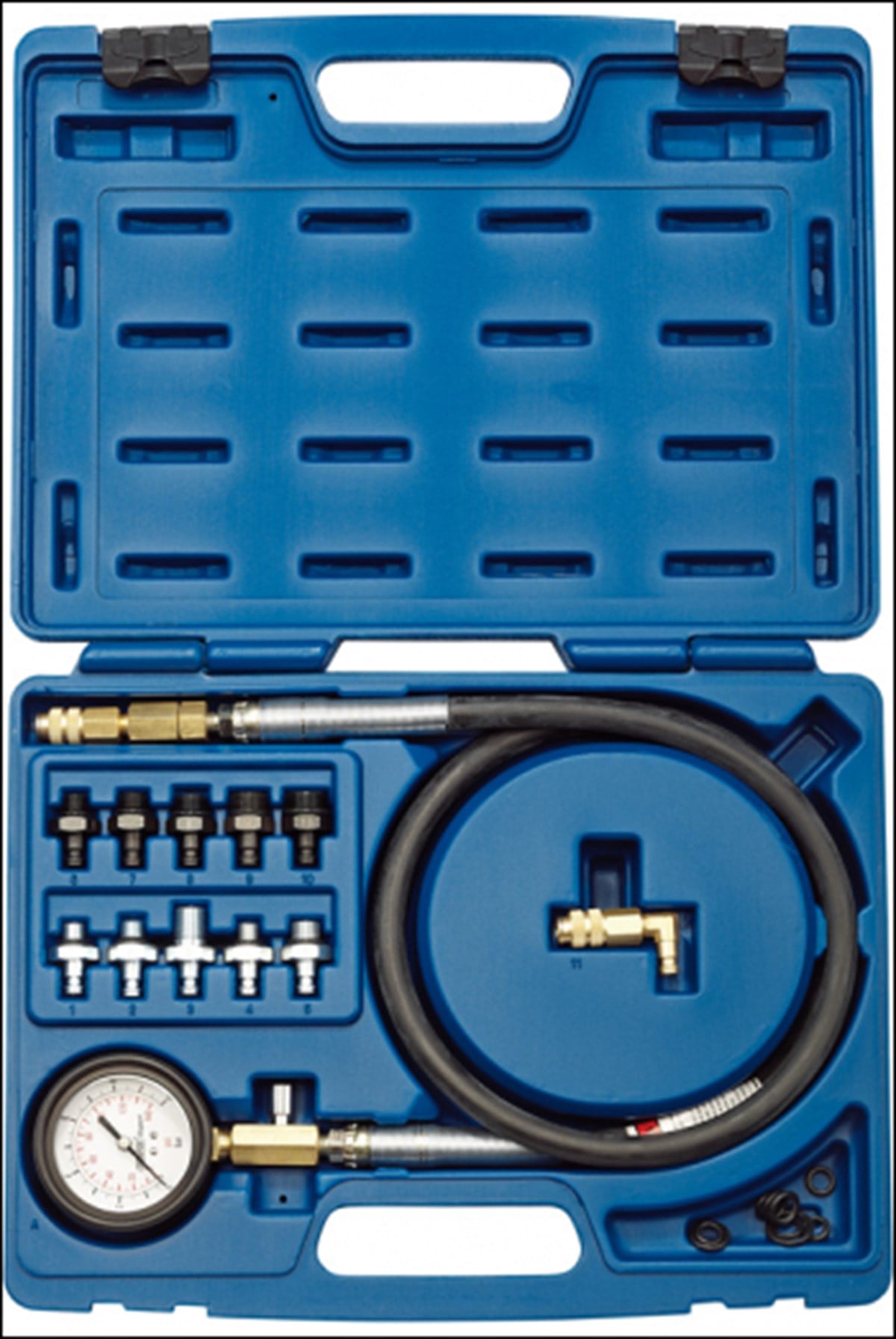 Test CihazlarıDraper Yağ Basınç Seti 12 Parca 0-145PSİ 1,4M