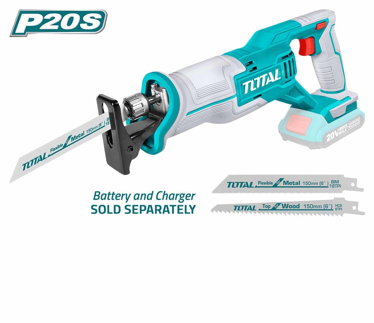 Tilki KuyruğuTotal Akülü Tilki Kuyrugu 20V 2800 Rpm (Sadece Alet)