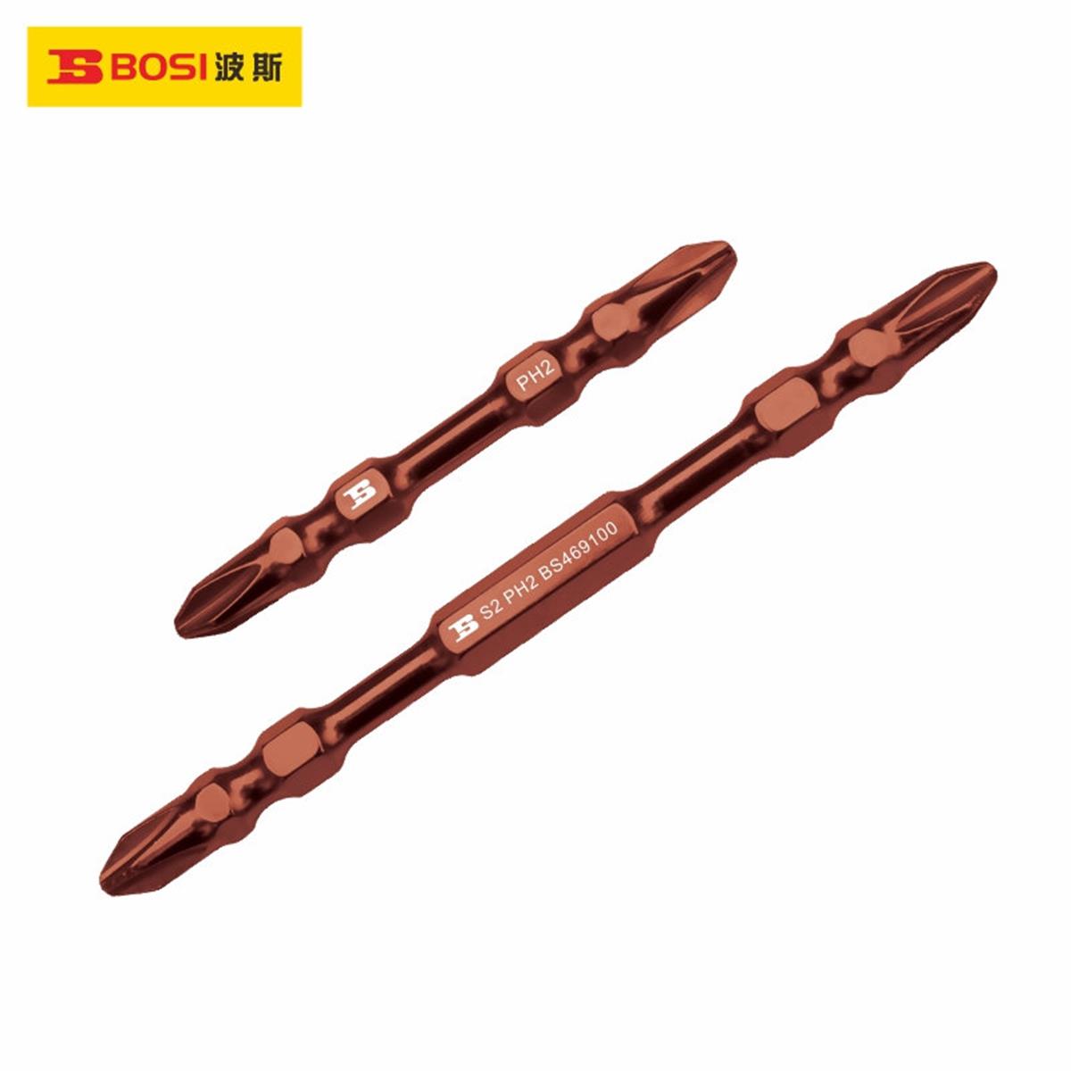 Tornavida Yıldız UçBosi Tornavida Ucu Yıldız Darbeye Dayanıklı Çift Taraf PH2