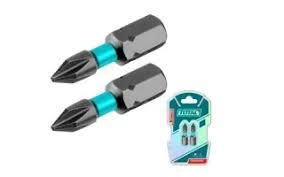 Tornavida Yıldız UçTotal Tornavida Ucu Yıldız Darbeli Ph2 (2Ad/Pk)