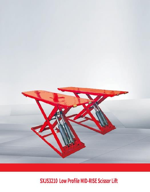 Vinç ve KaldıraçlarLift Makaslı Platforum 1500X2070X520MM Yukseklik 110-1000MM 3200KG