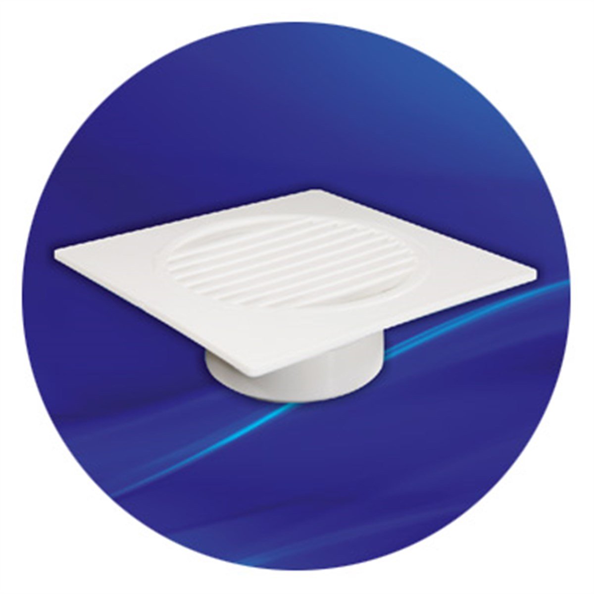 VitrifiyeÖzbest Yer Sifonu 10CMX10CM 50MM Alttan Çıkışlı