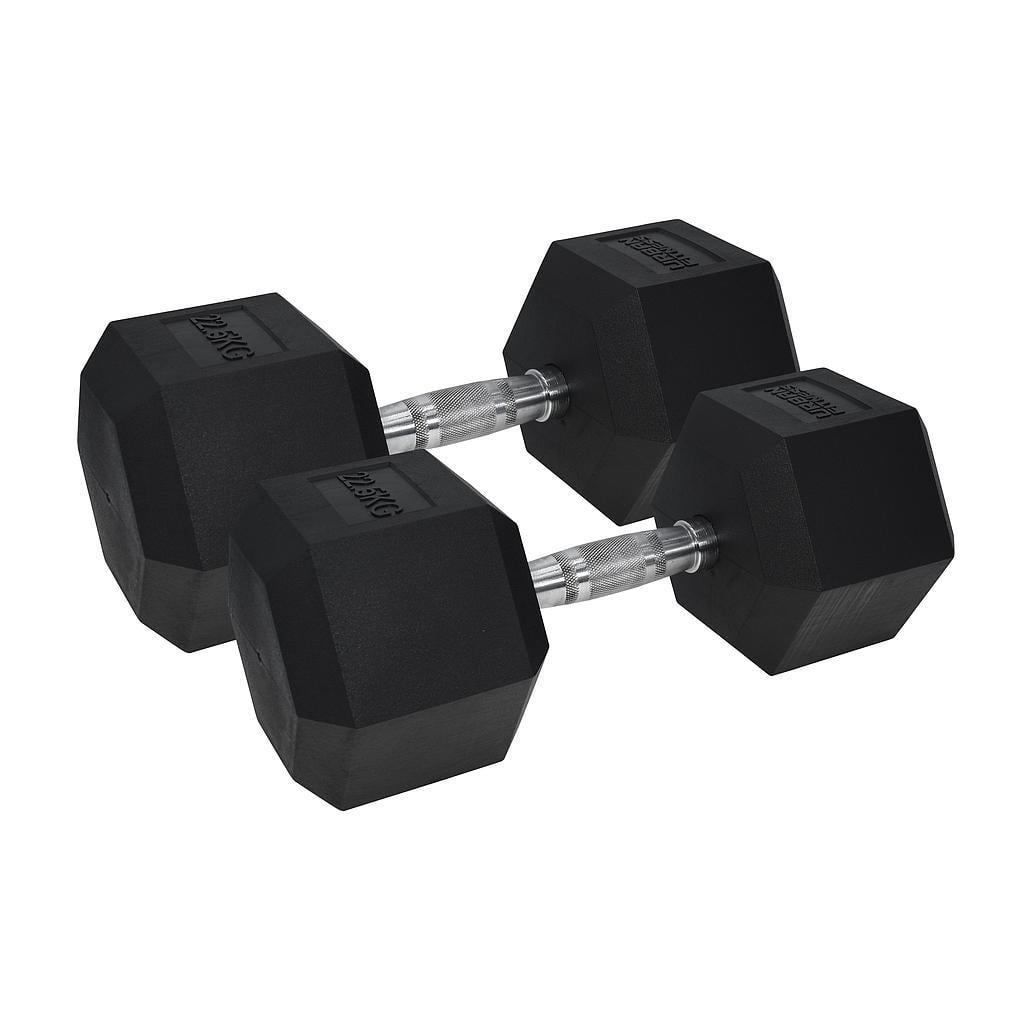 Vücut GeliştirmeUrban Fitness Dambıl 6 Köşe - Plastik Kaplı 22.5KG (1 Adet Fiyatı)