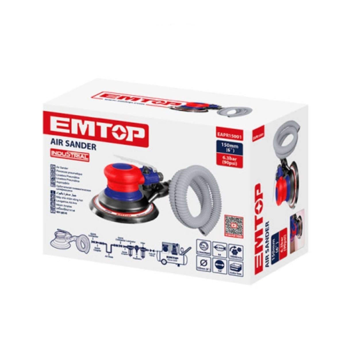 Zımpara ve PolişlerEmtop Zımpara Dairesel 150MM