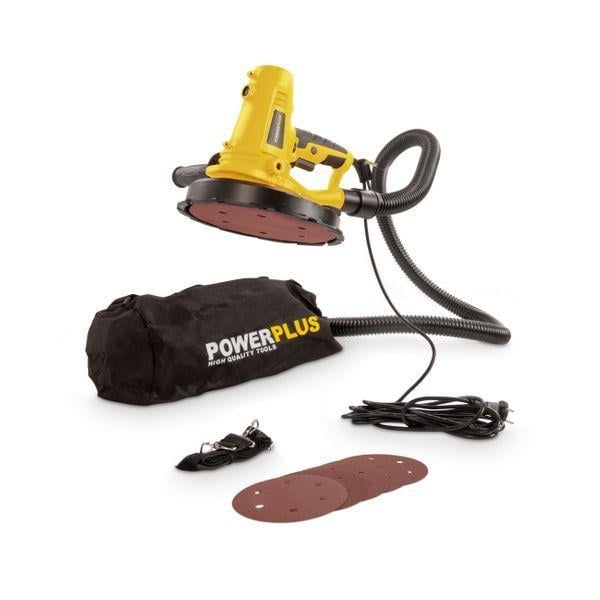Zımpara ve PolişlerPowerplus Duvar Zımpara Makinesi Toz Torbalı 1220W 225MM
