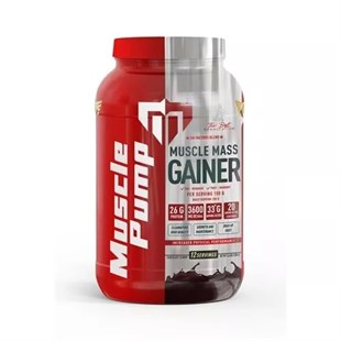 MusclePump Muscle Mass Gainer 1200 gram ÇikolataMusclepump muscle mass gainer 1200 gramKarbonhidrat & Protein Kompleks