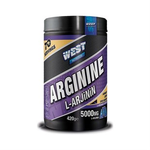 West Nutrition L-Arginine 420 Gram (70 servis) Böğürtlenli