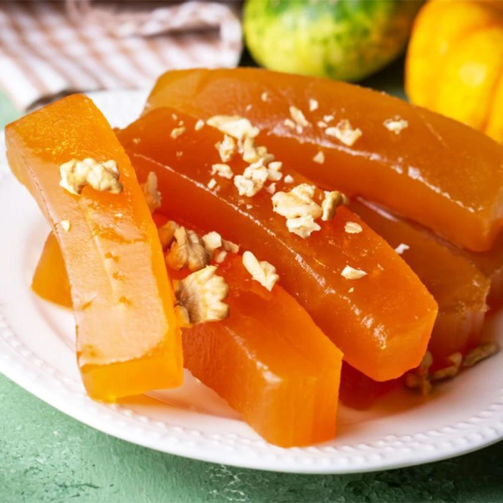 Doğal Kabak Reçeli Kabak Tatlısı Çubuk 500 g e